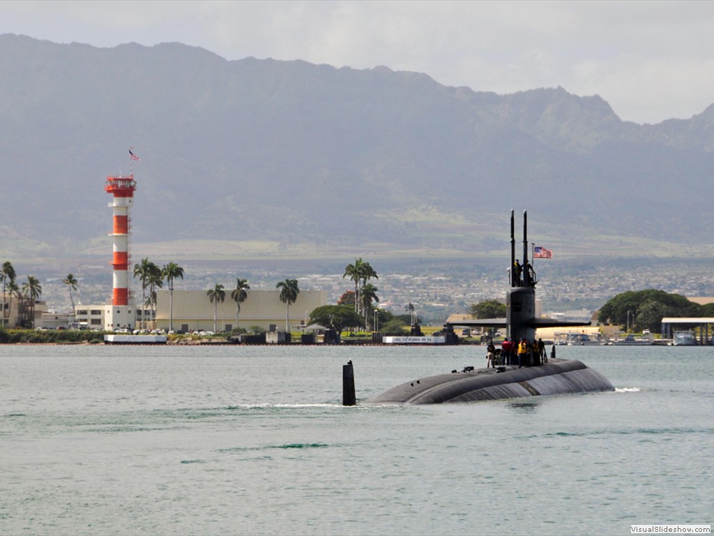 USS La Jolla (SSN-701) departs Joint Base Pearl Harbor-Hickam March 4