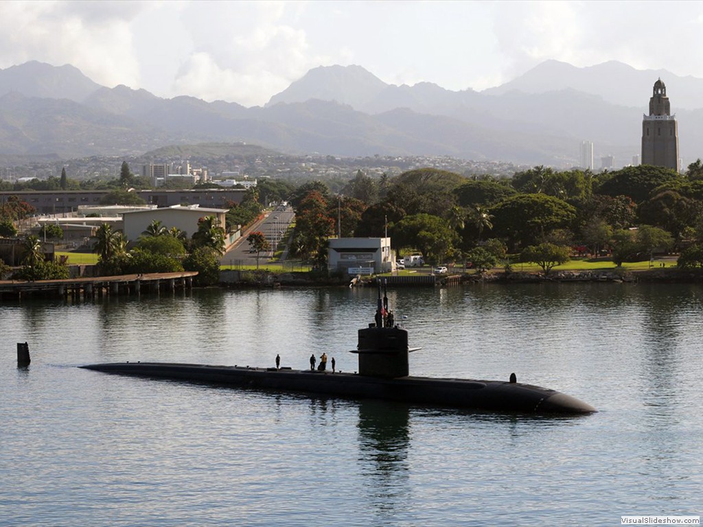 USS La Jolla (SSN-701) Pearl Harbor 2012