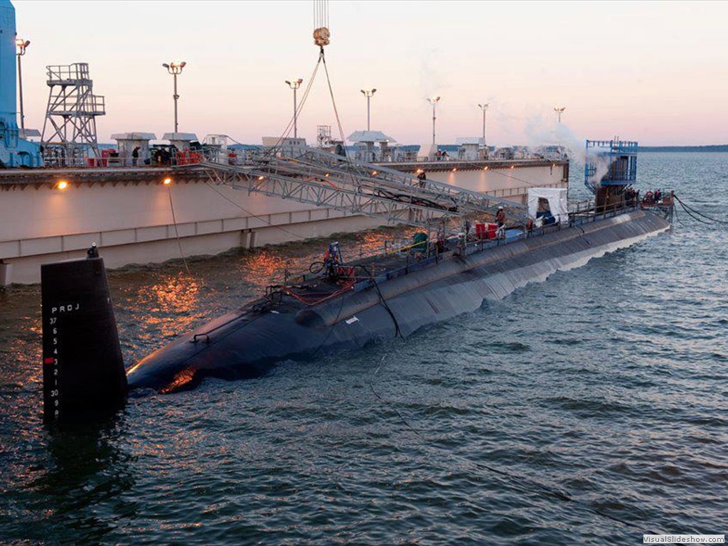 USS Minnesota (SSN-783) nearing completion